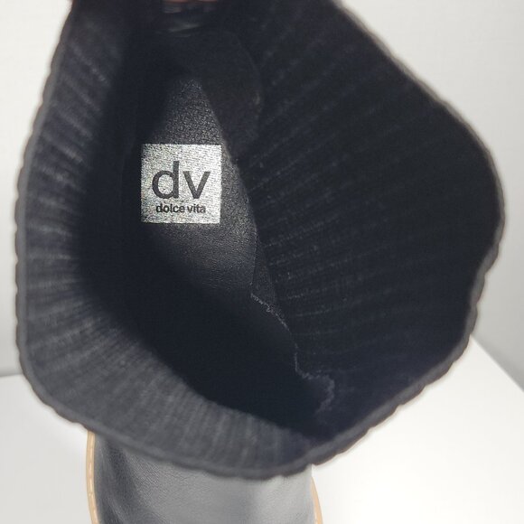 Dolce Vita Trooper Platform Chelsea Boots Women's Size 10 Black - Picture 11 of 12